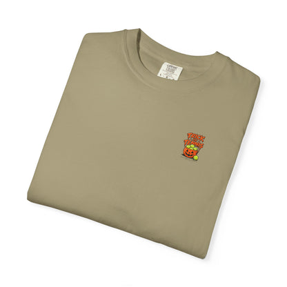 Trick or Tennis Halloween Garment-Dyed T-shirt