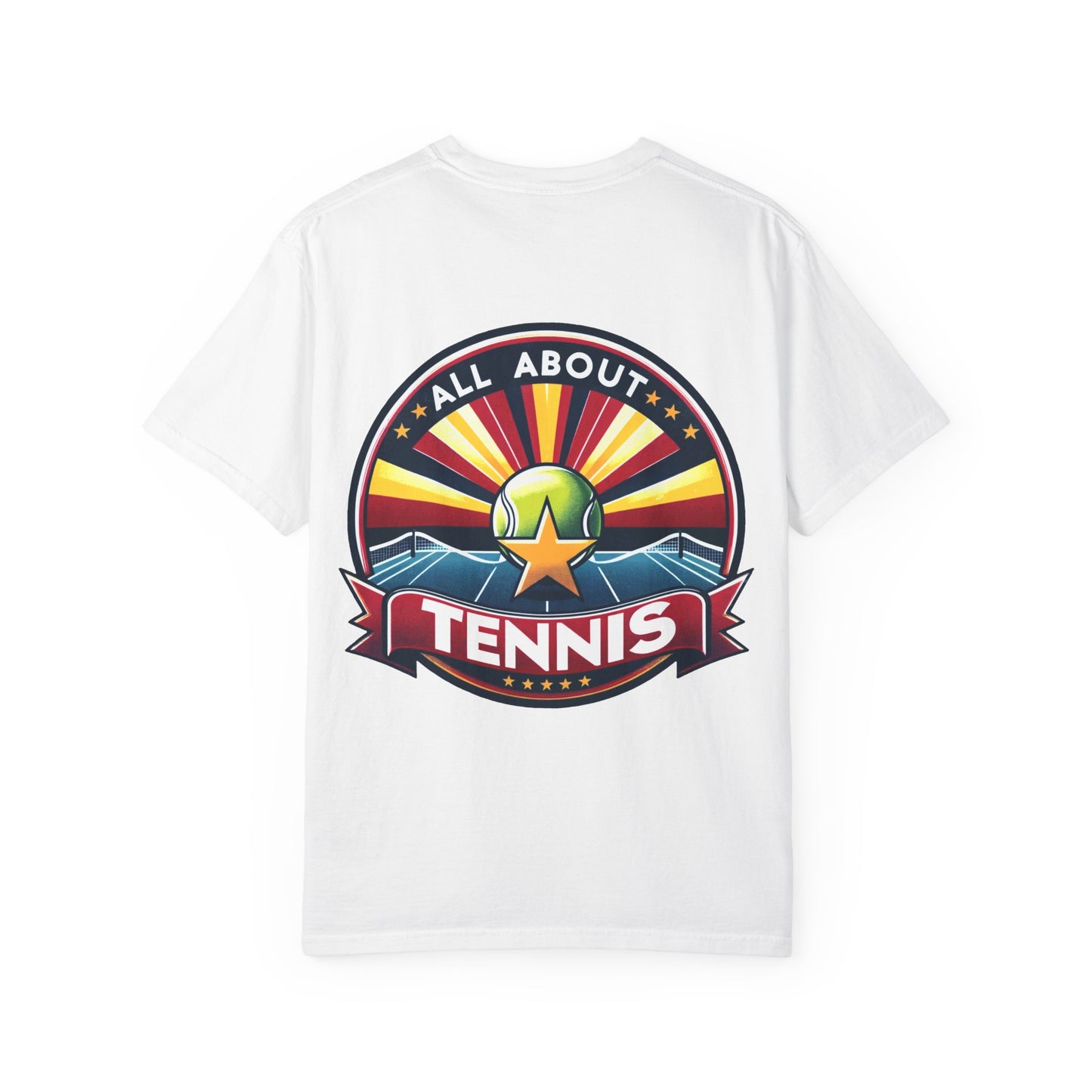 All About Tennis Sunset Logo T-shirt