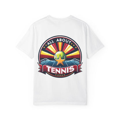 All About Tennis Sunset Logo T-shirt