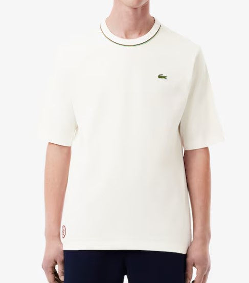 Lacoste Men's Roland-Garros Edition Jersey T-Shirt- TH8757