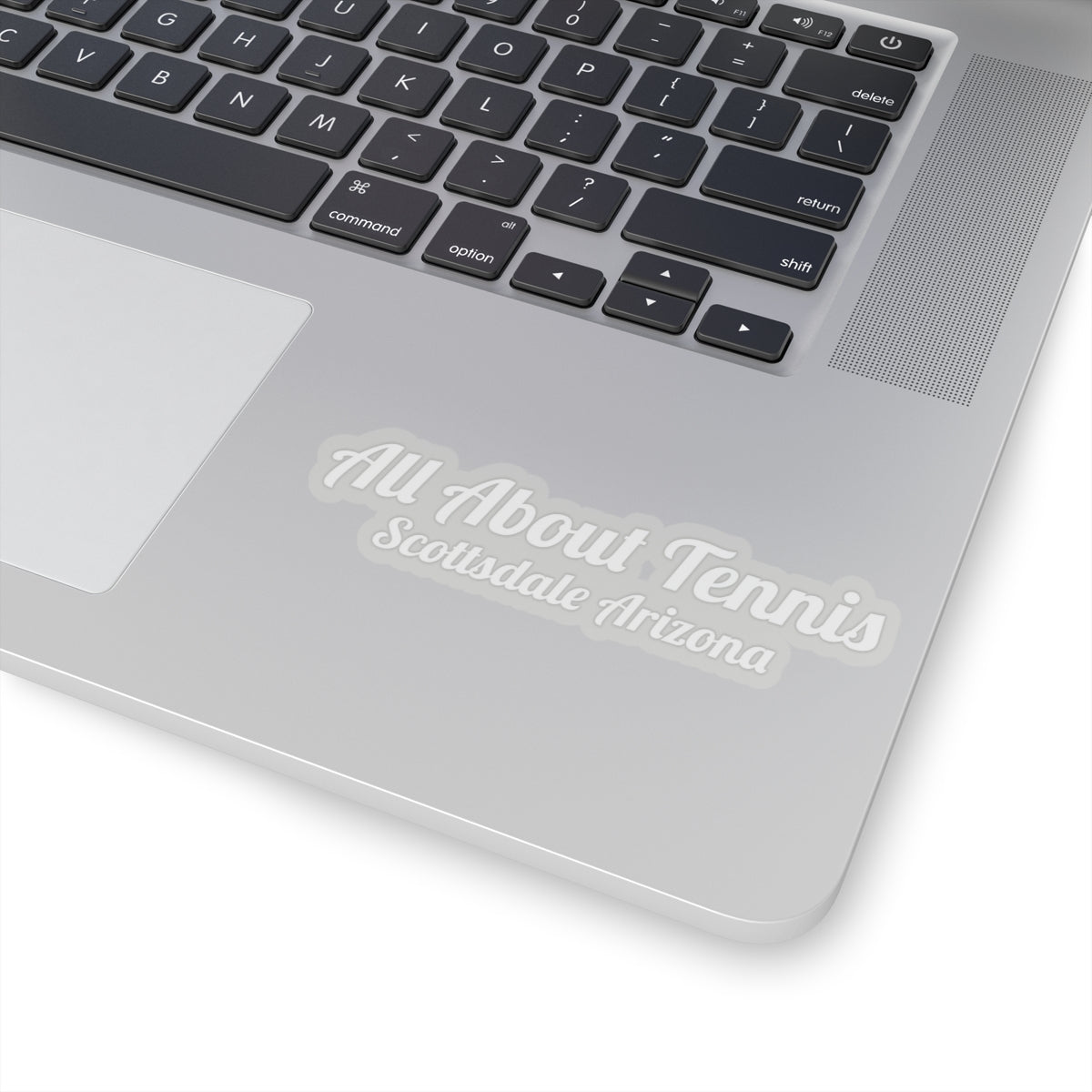 All About Tennis Scottsdale Arizona Stickers (White Lobster)
