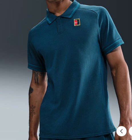 Nike Men's Court Heritage Tennis Polo- FQ2101-415