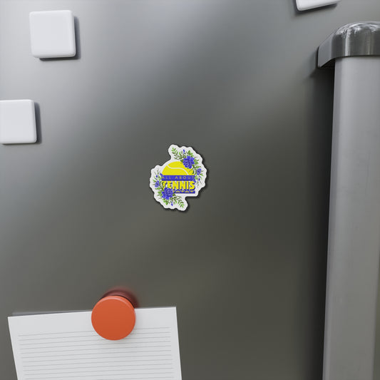 All About Tennis Floral Magnets
