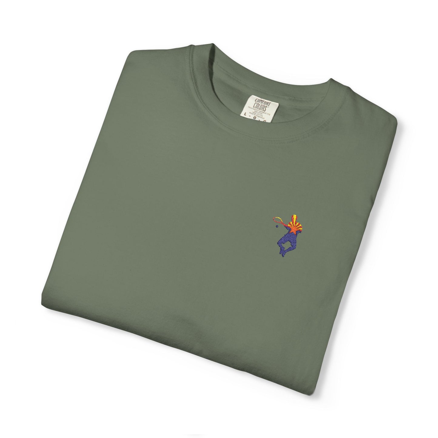 Nathan AZ Embroidery Garment-Dyed T-shirt
