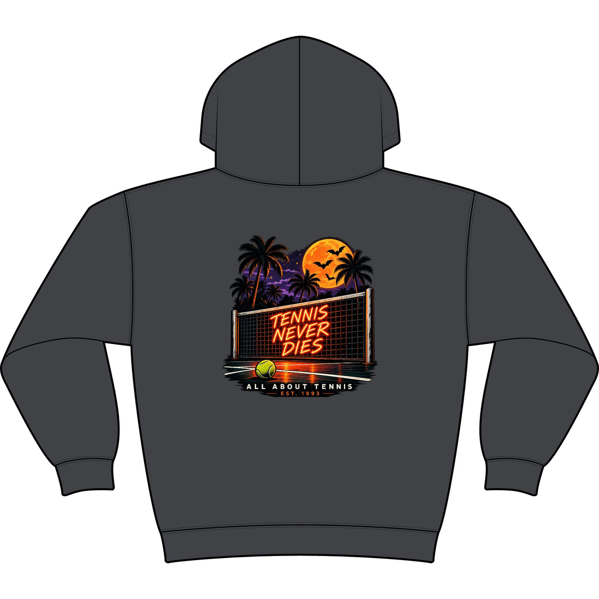Tennis Never Dies Halloween Heavy Hoodie