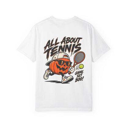 Game Set Boo Halloween Garment-Dyed T-shirt