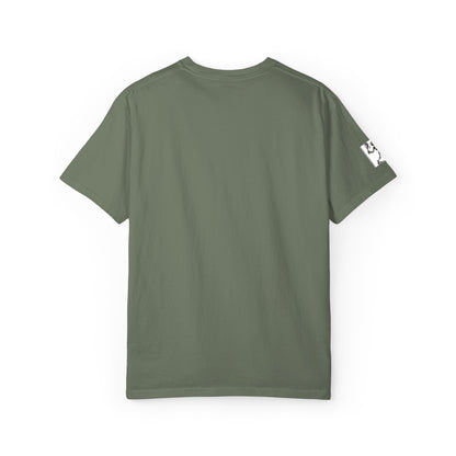 Spooky Tennis Embroidery All About Tennis Garment-Dyed T-shirt