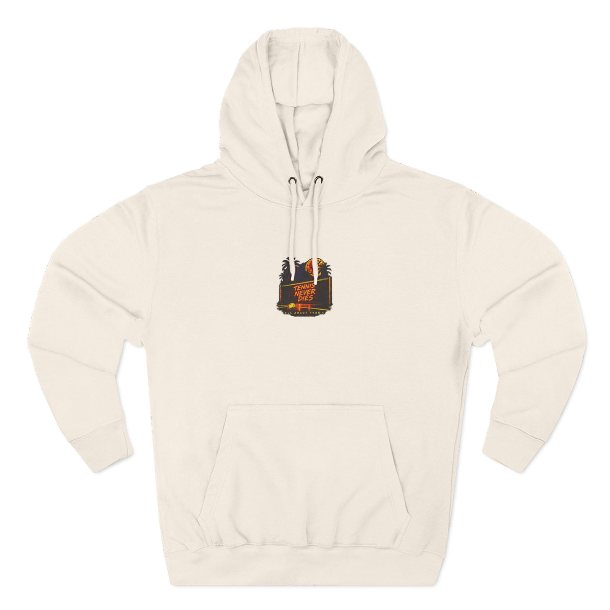 Tennis Never Dies Halloween Three-Panel Fleece Hoodie
