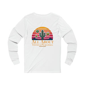 All About Tennis Pickleball Long Sleeve Tee