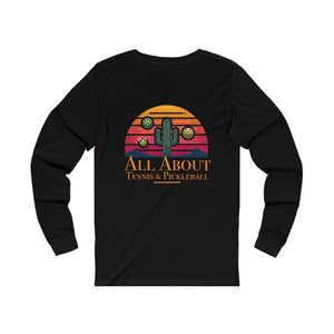 All About Tennis Pickleball Long Sleeve Tee