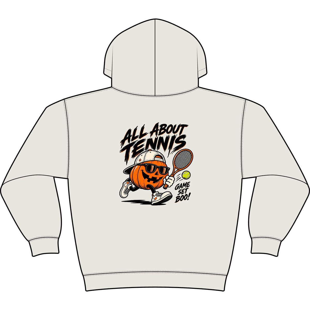 Game Set Boo Halloween Heavy Hoodie