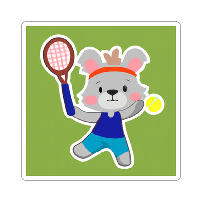 Tennis Koala Stickers (Green)