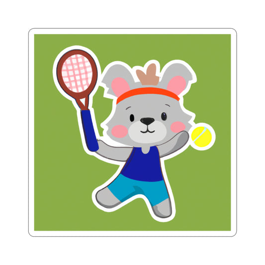 Tennis Koala Stickers (Green)