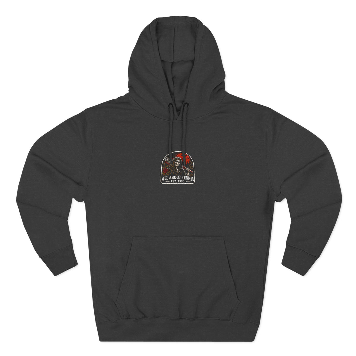 Tennis Yard Halloween Three-Panel Fleece Hoodie