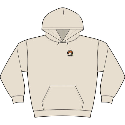 Headband Ghost Halloween Heavy Hoodie