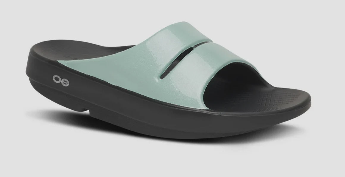 Oofos Women's OOahh Luxe Slide - Oasis
