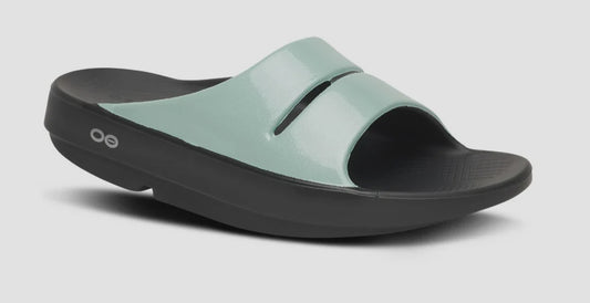Oofos Women's OOahh Luxe Slide - Oasis