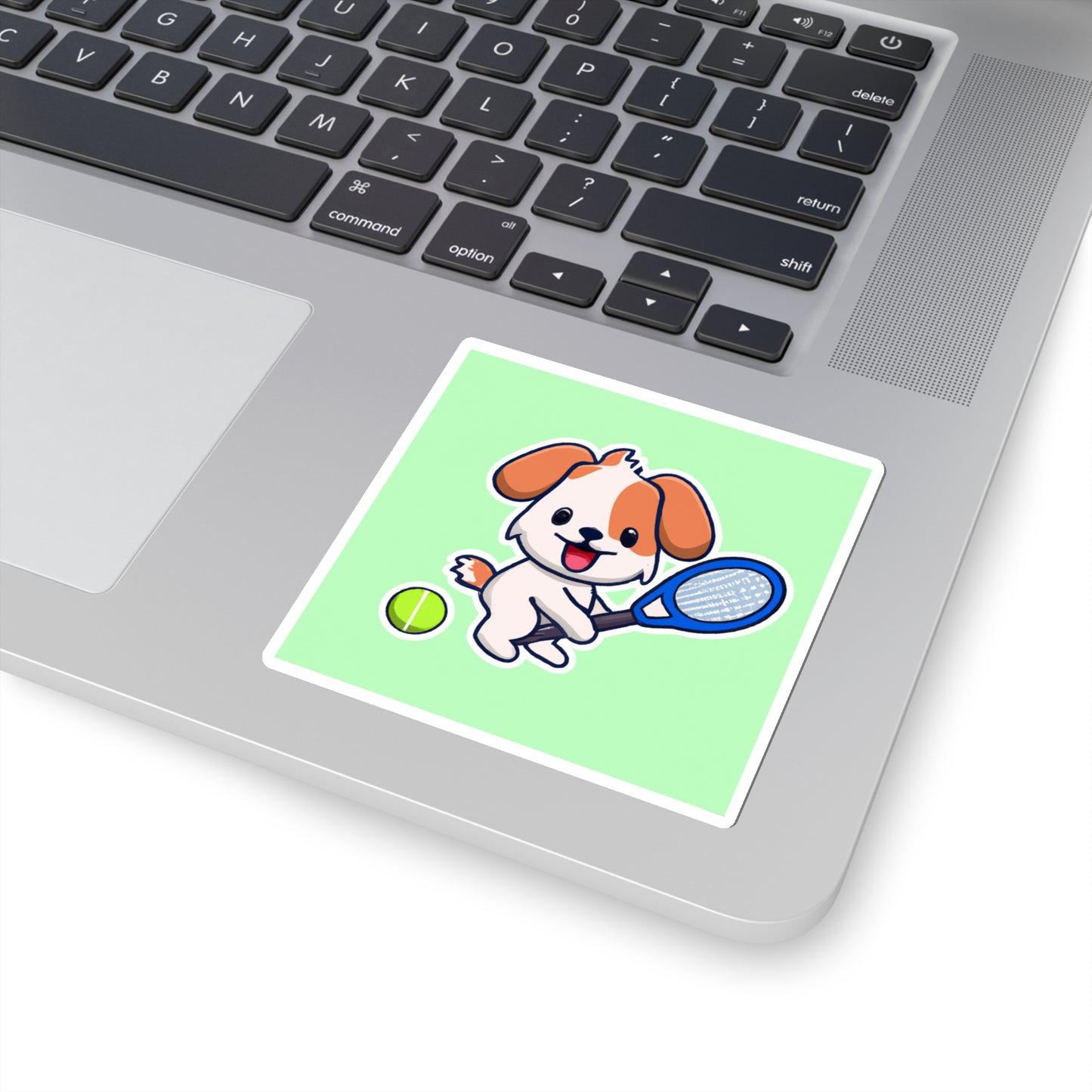Tennis Dog Stickers (Mint)