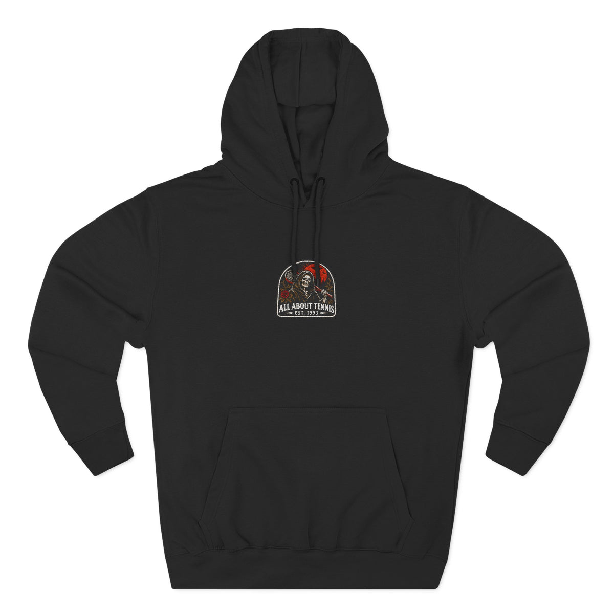 Tennis Yard Halloween Three-Panel Fleece Hoodie