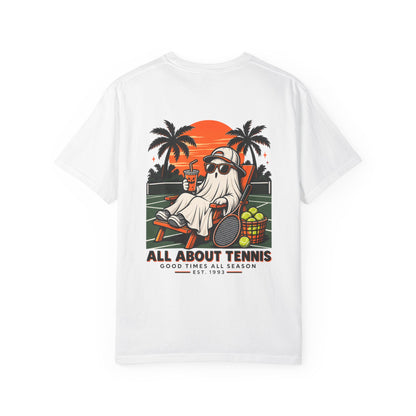 Good Times All Season Ghost Halloween Garment-Dyed T-shirt
