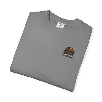 Tennis Yard All About Tennis Halloween Garment-Dyed T-shirt