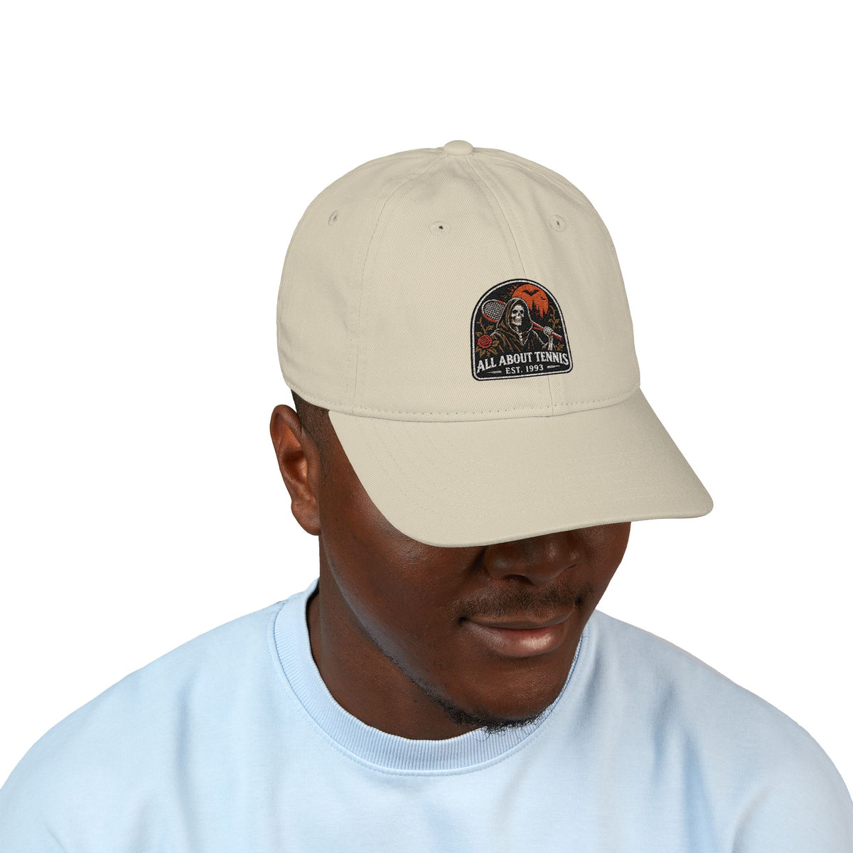 Tennis Yard Halloween Organic Baseball Cap