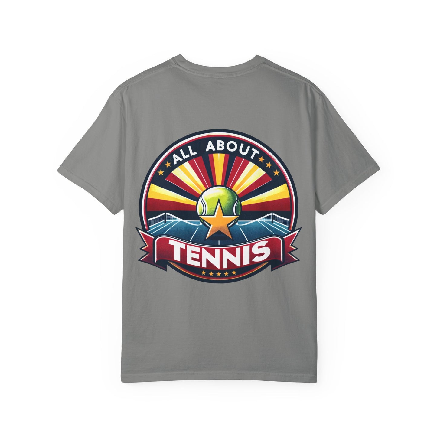 All About Tennis Sunset Logo T-shirt