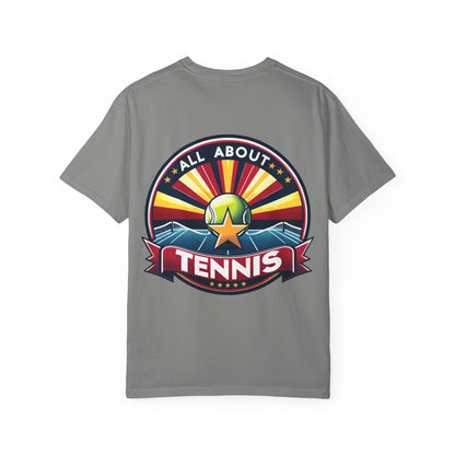All About Tennis Sunset Logo T-shirt