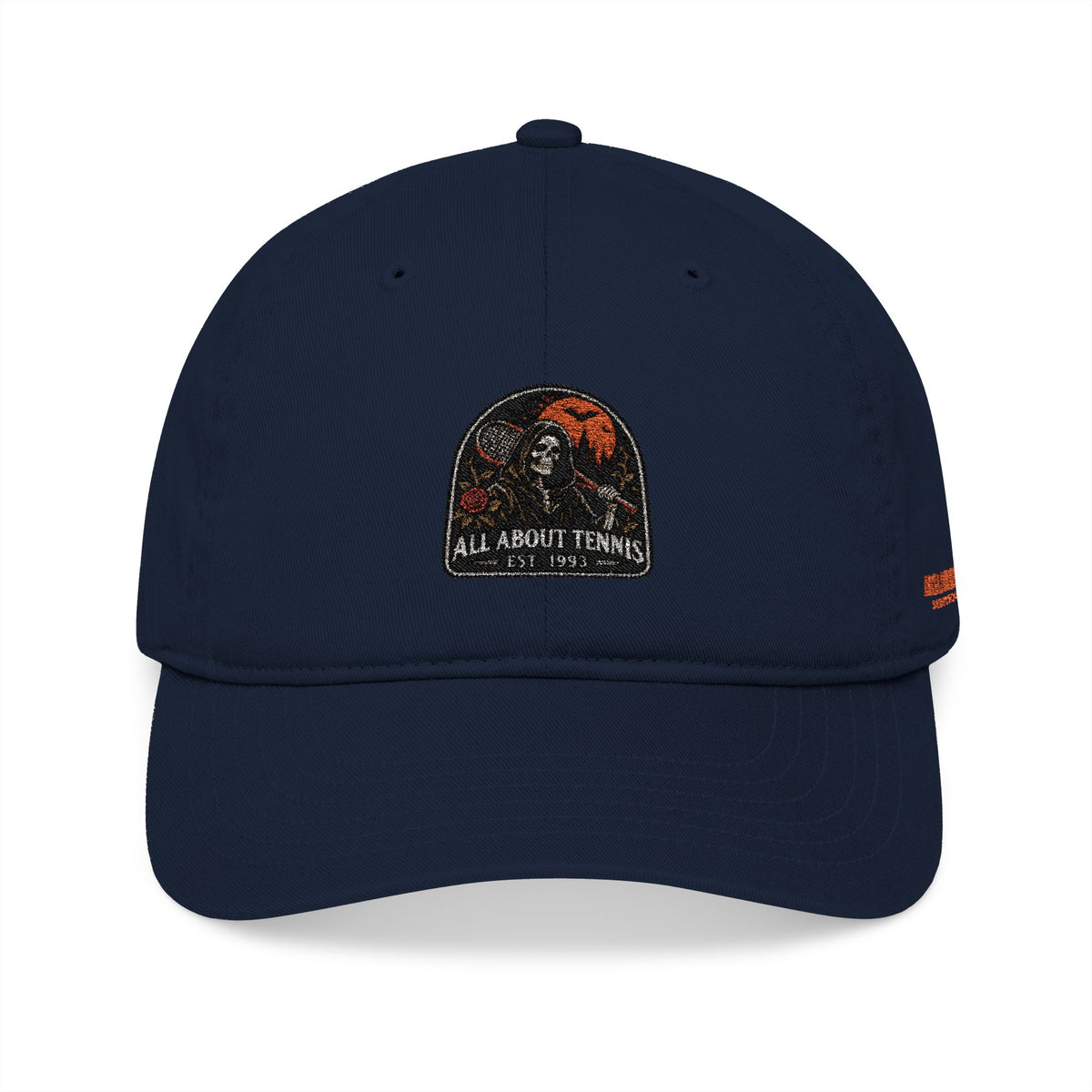 Tennis Yard Halloween Organic Baseball Cap