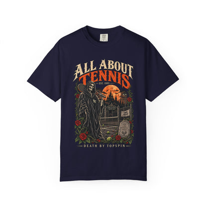 All About Tennis Halloween Garment-Dyed T-shirt