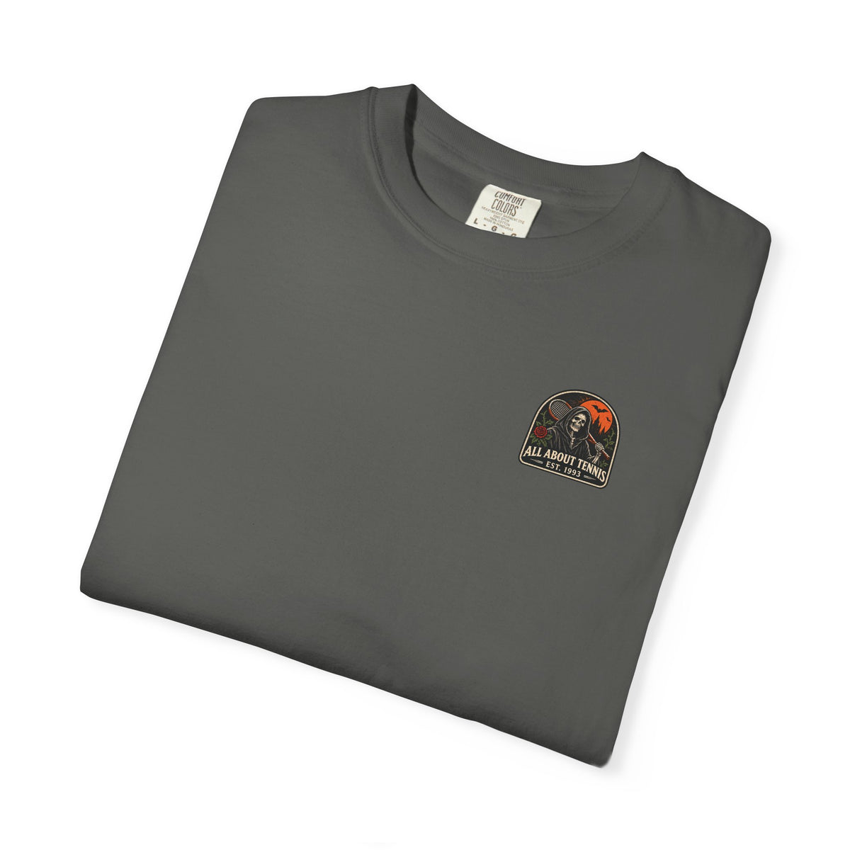 Tennis Yard All About Tennis Halloween Garment-Dyed T-shirt