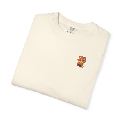 Trick or Tennis Halloween Garment-Dyed T-shirt