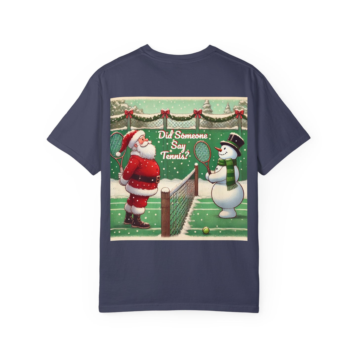 Christmas Say Tennis T-shirt
