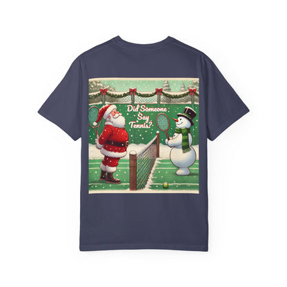 Christmas Say Tennis T-shirt