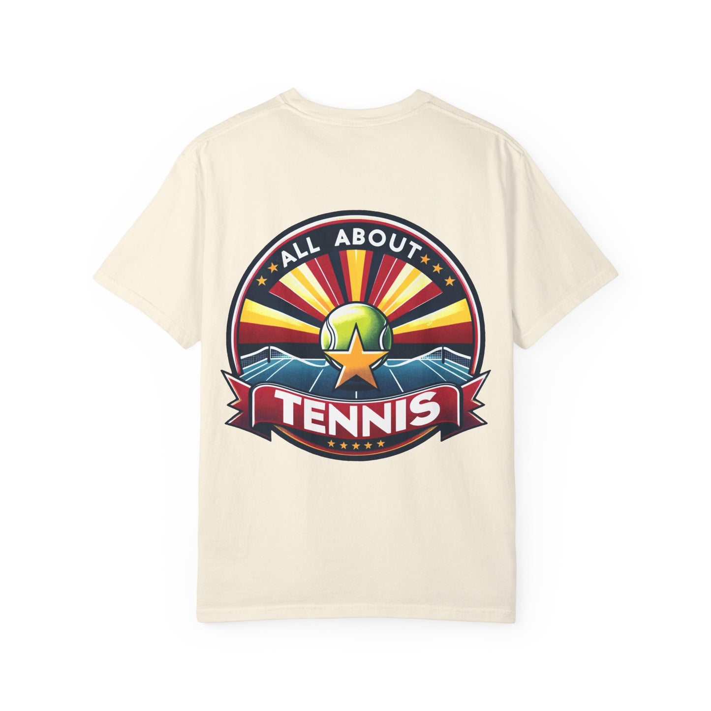 All About Tennis Sunset Logo T-shirt