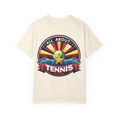 All About Tennis Sunset Logo T-shirt
