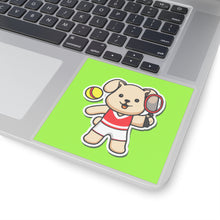 Load image into Gallery viewer, Tennis Dog Stickers (Green)
