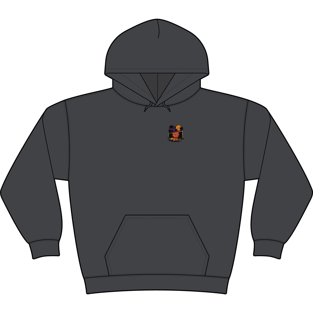 Tennis Never Dies Halloween Heavy Hoodie