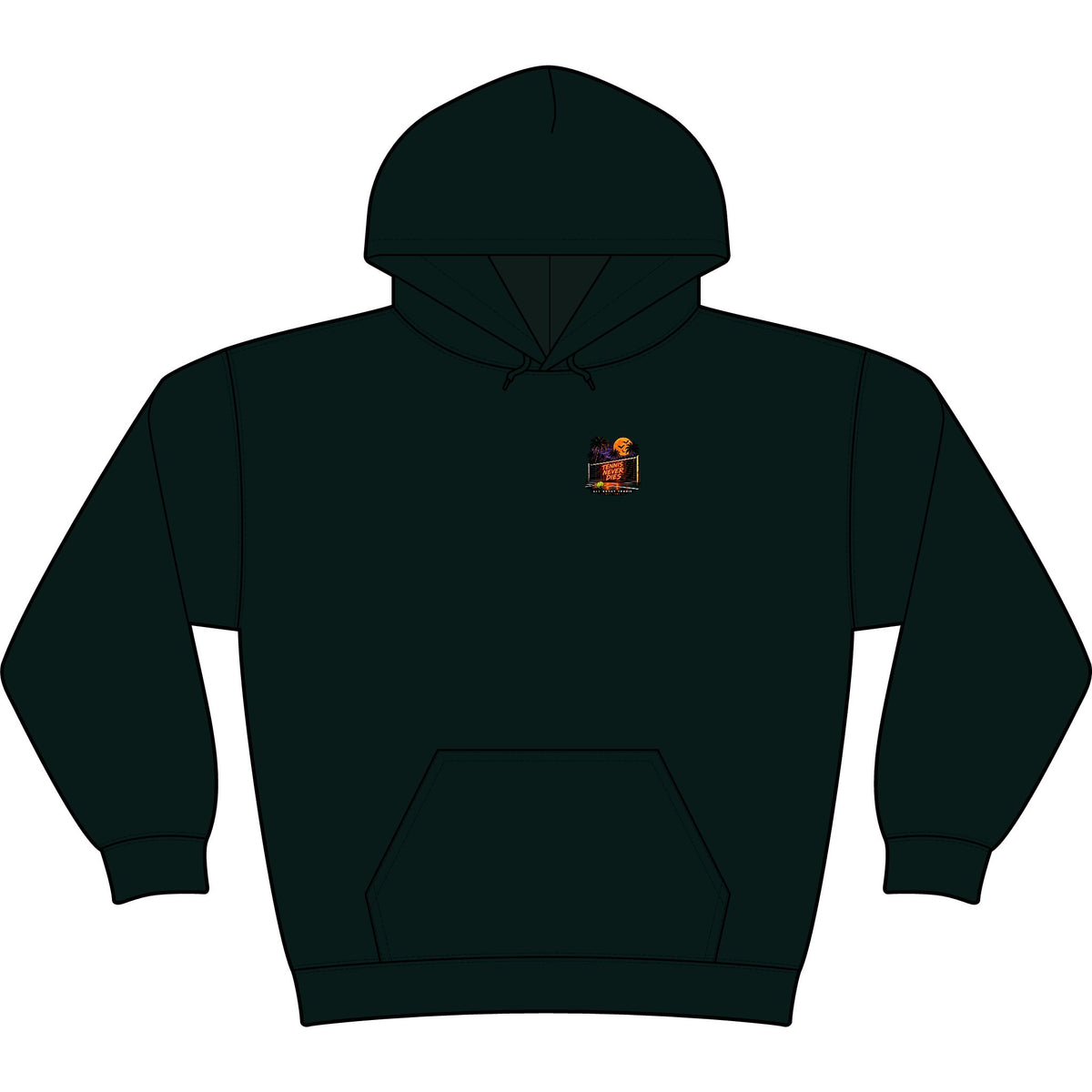 Tennis Never Dies Halloween Heavy Hoodie