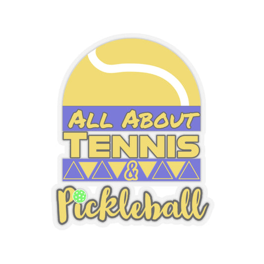 All About Tennis & Pickleball Stickers