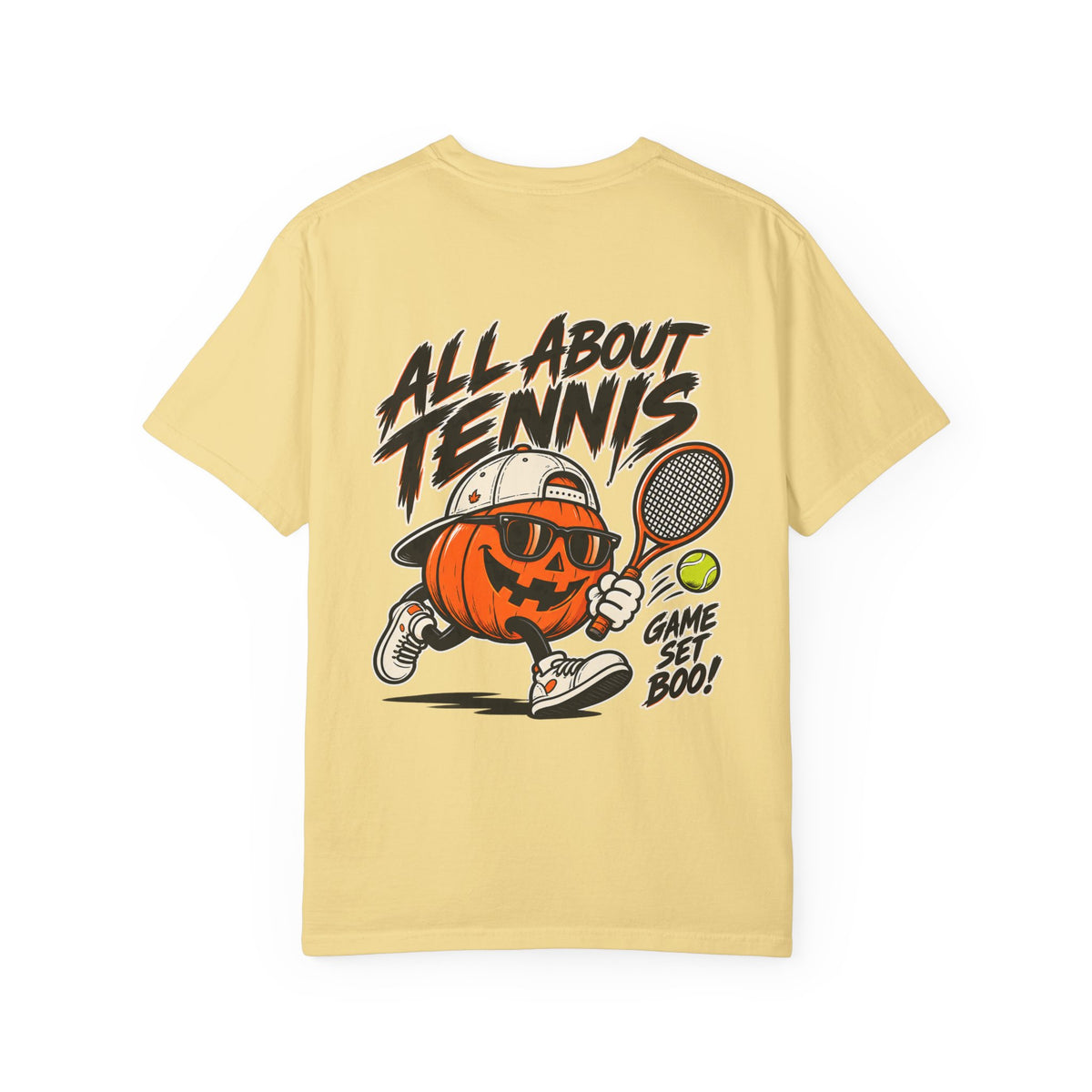 Game Set Boo Halloween Garment-Dyed T-shirt