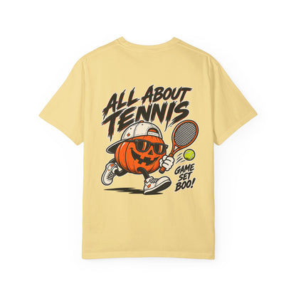 Game Set Boo Halloween Garment-Dyed T-shirt