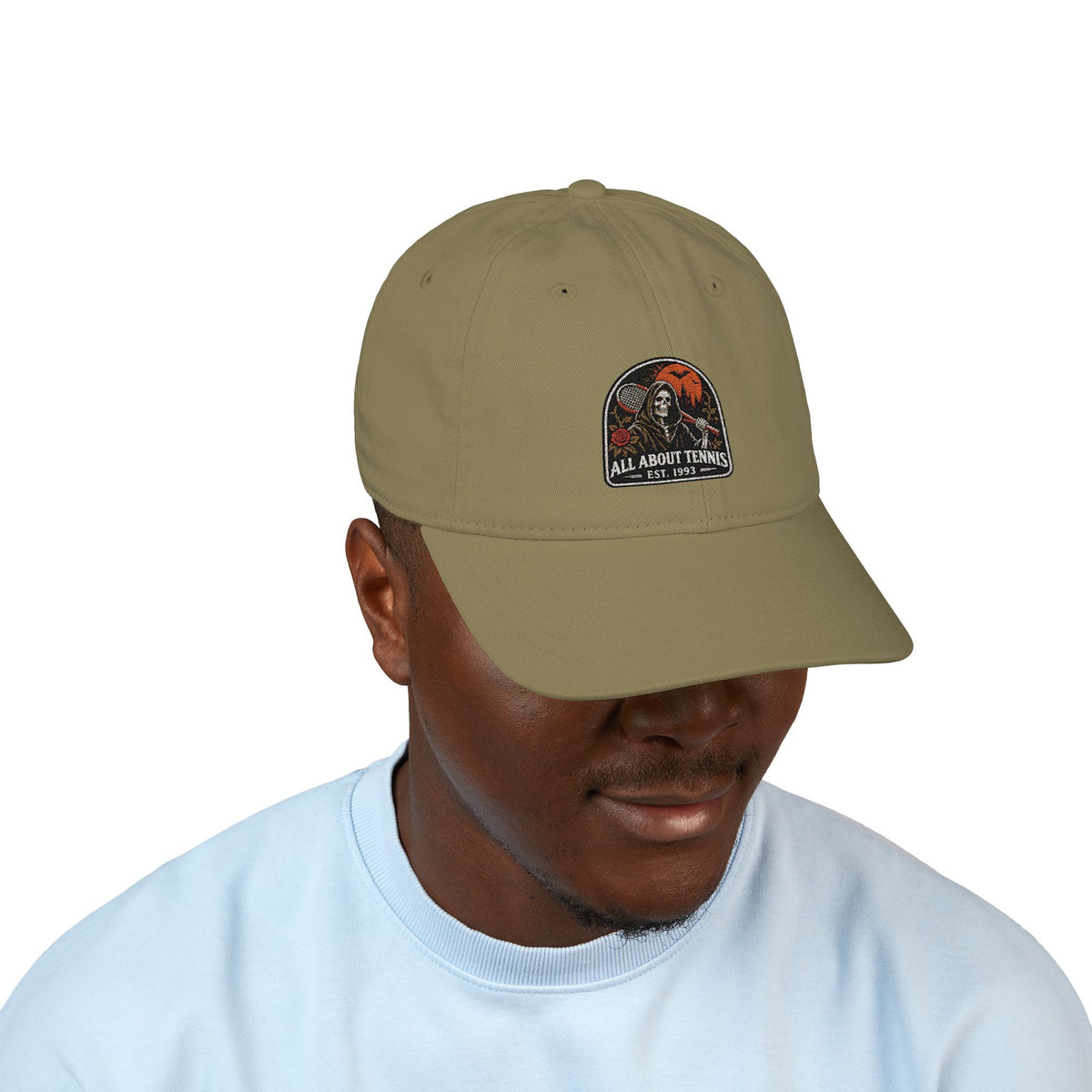 Tennis Yard Halloween Organic Baseball Cap