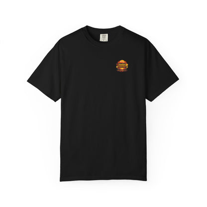 All About Tennis Sunset Garment-Dyed T-shirt
