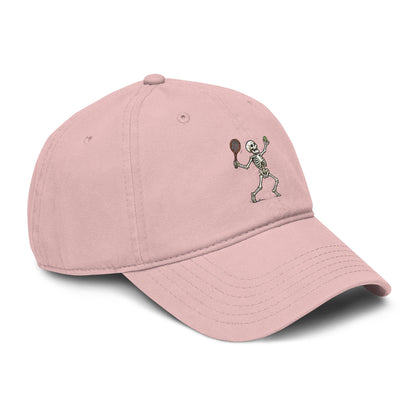 All About Tennis Skeleton Garment Washed Baseball Cap