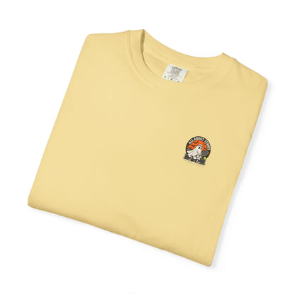 Headband Ghost Halloween Garment-Dyed T-shirt
