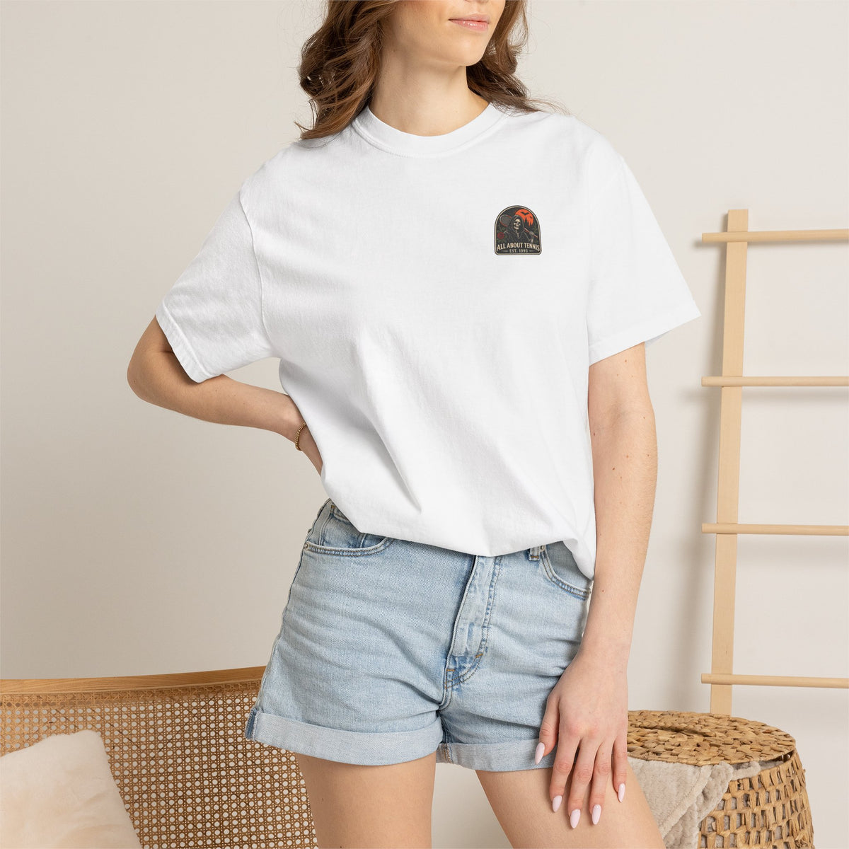Tennis Yard All About Tennis Halloween Garment-Dyed T-shirt