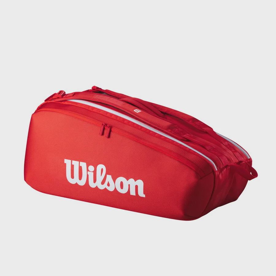 Wilson Super Tour Red 9 Tennis Bag -  WR8036701001