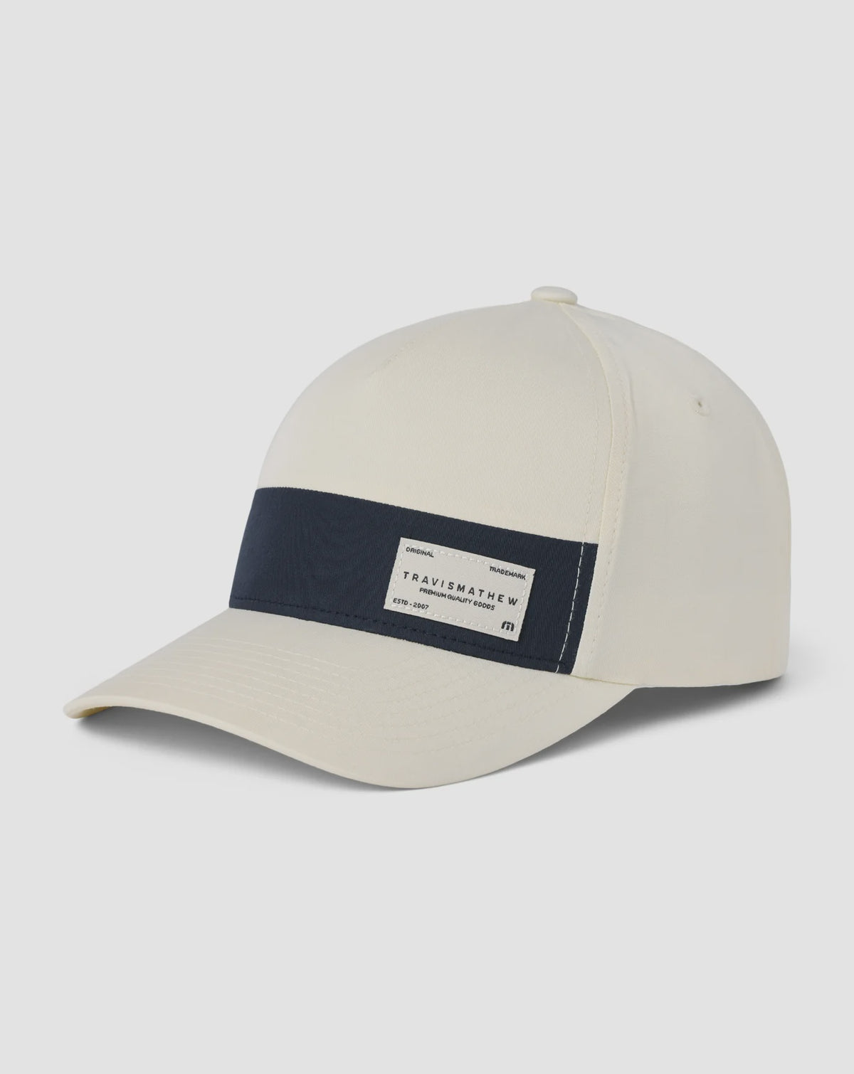 Travis Mathew Men's Club Kings Snapback Hat - A47236  Antique White