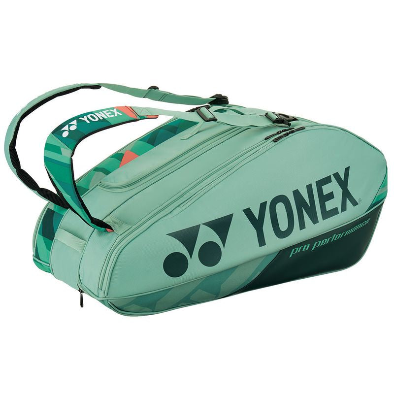 Yonex Pro Racquet 9 Pack Tennis Bag - Olive Green